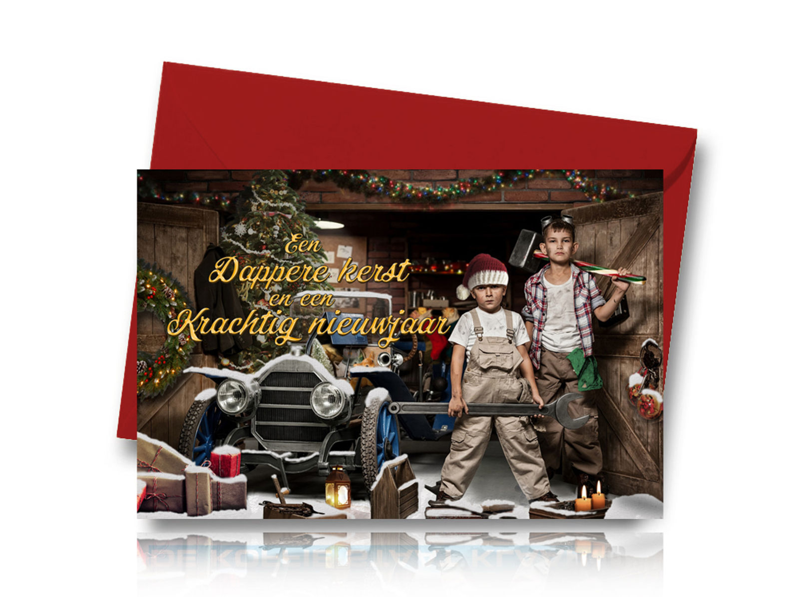 Kerstkaart Dappere Krachten site